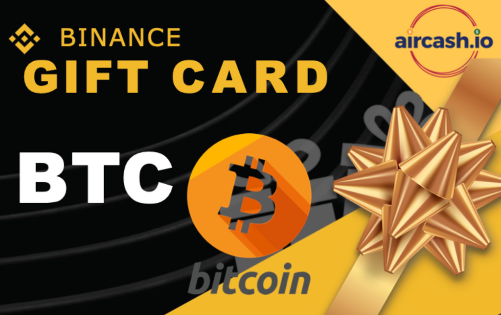 BTC BINANCE GIFT CARD