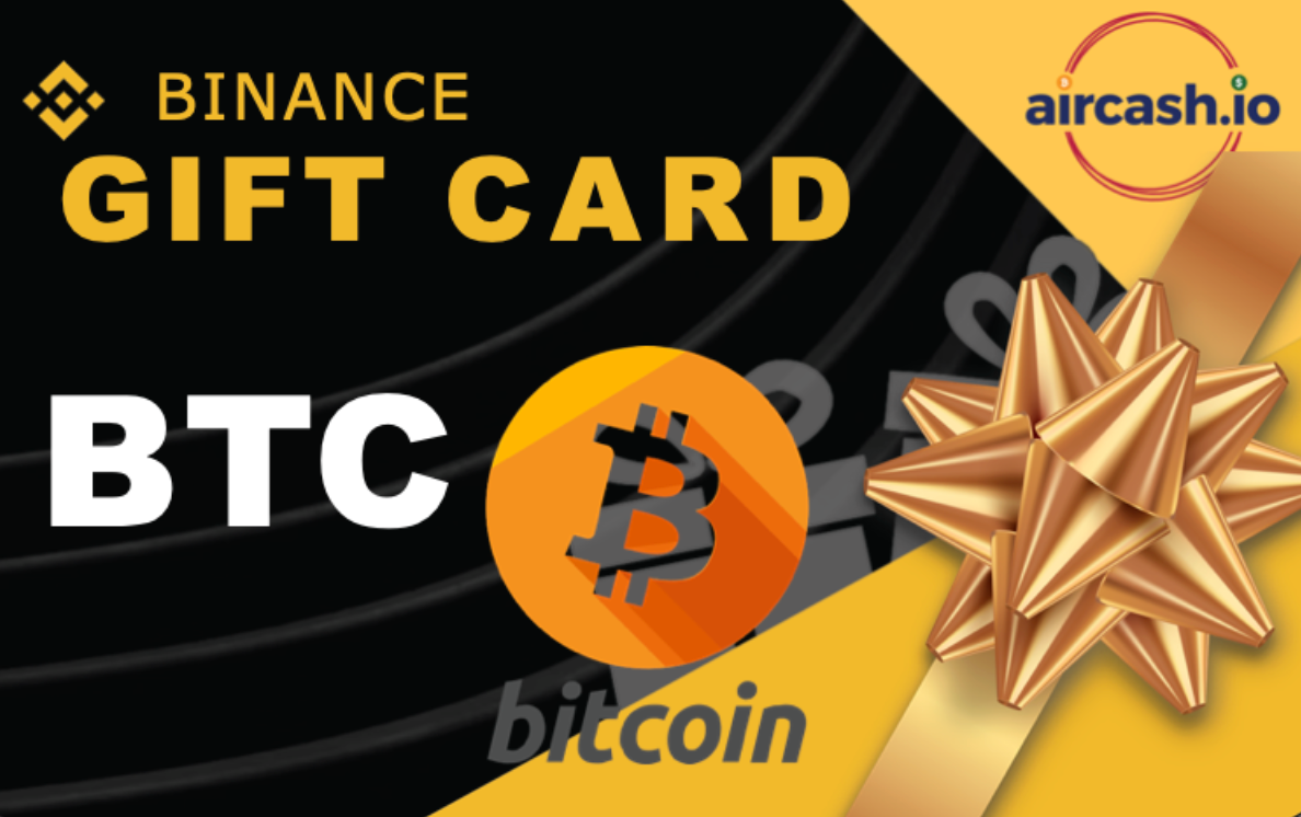 BTC BINANCE GIFT CARD